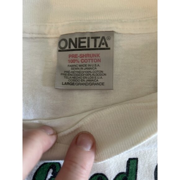 Woody Wagon Vintage Oneida 100% Cotton Pre Shrunk Shirt Size Men's Large - Picture 4 of 6